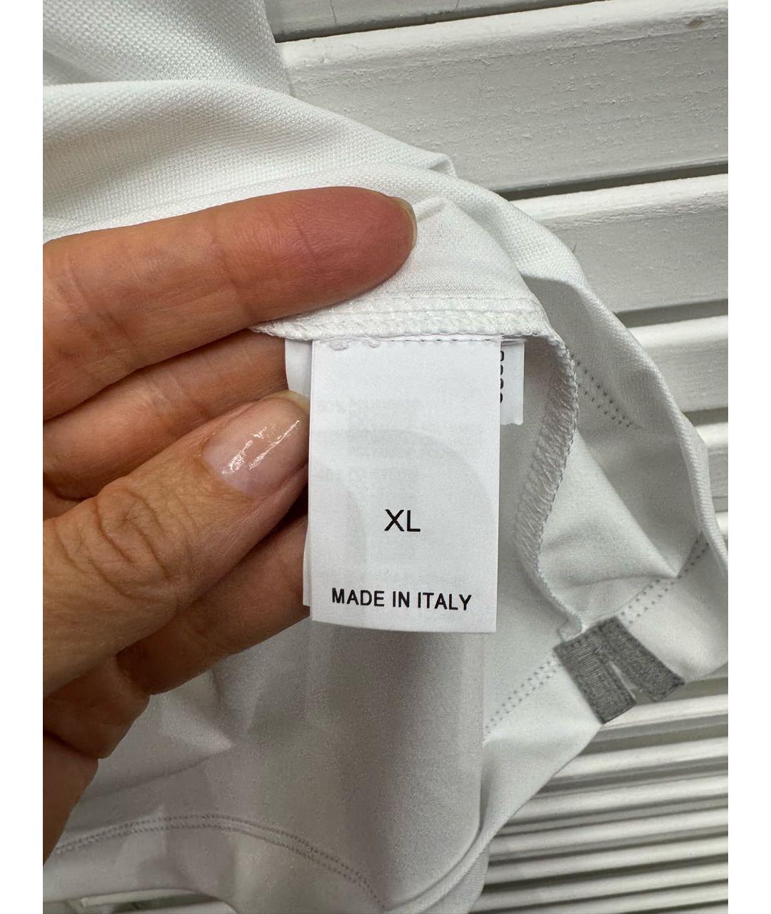 BRUNELLO CUCINELLI Белая футболка, фото 6