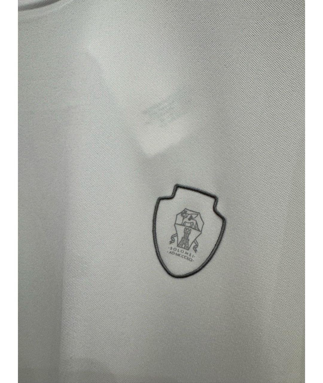 BRUNELLO CUCINELLI Белая футболка, фото 5