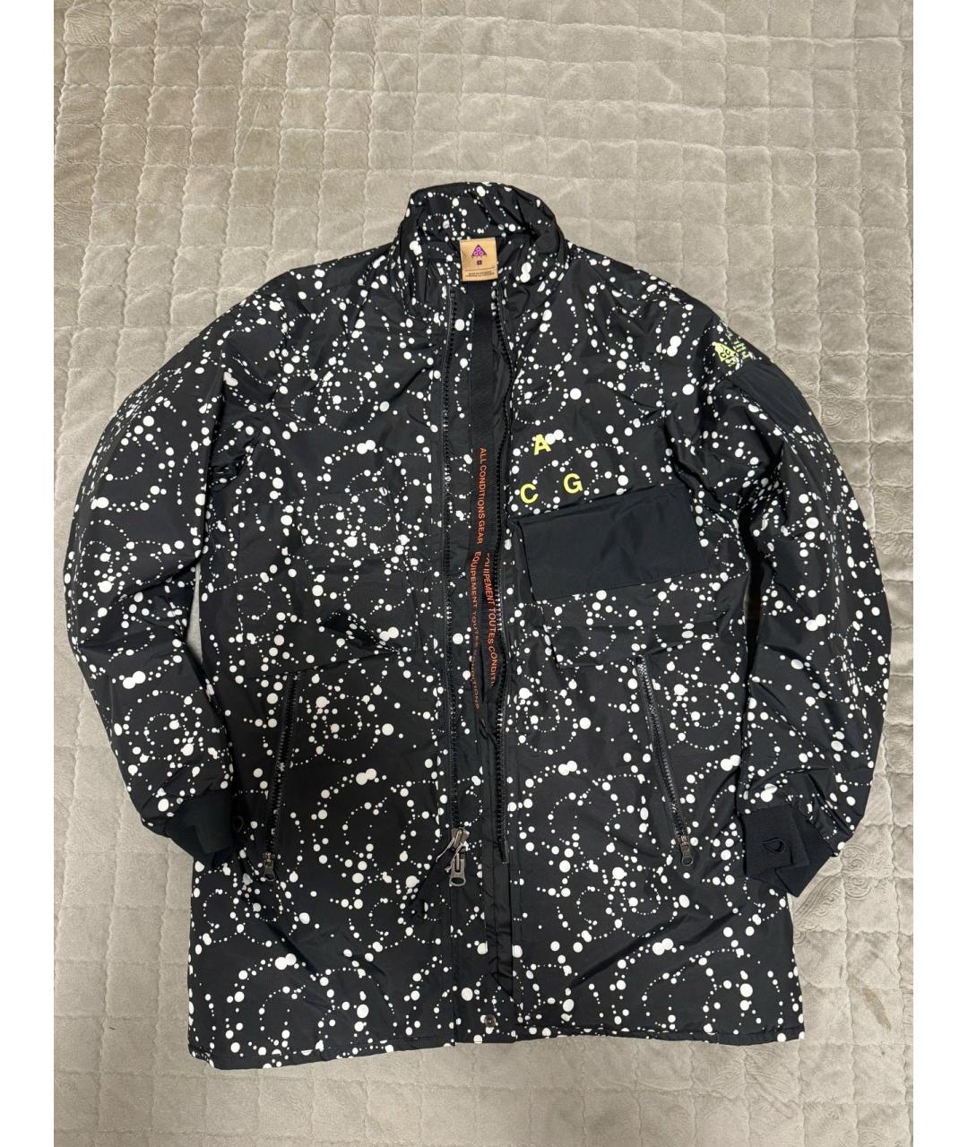 NIKE ACG Черная полиэстеровая куртка, фото 2