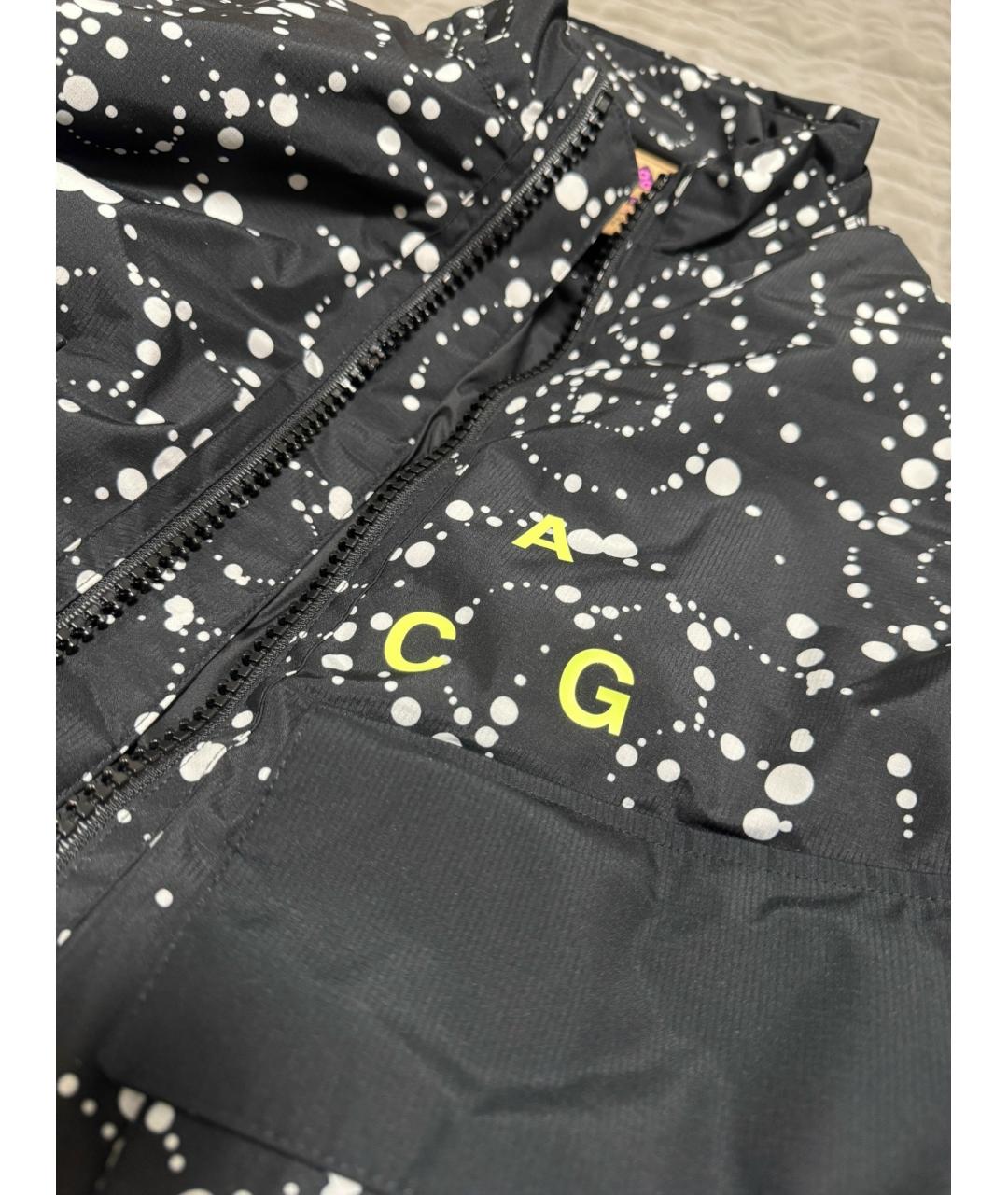 NIKE ACG Черная полиэстеровая куртка, фото 5