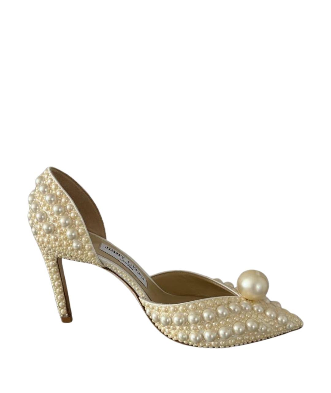 JIMMY CHOO Бежевые туфли, фото 1