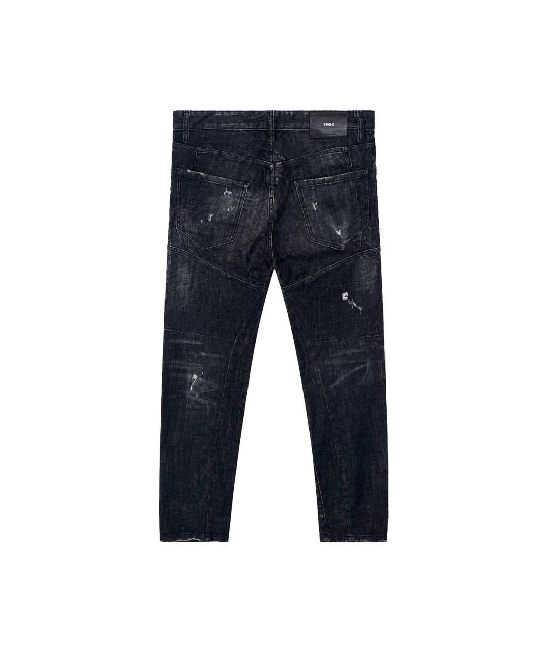 DSQUARED2 Черные прямые джинсы, фото 2