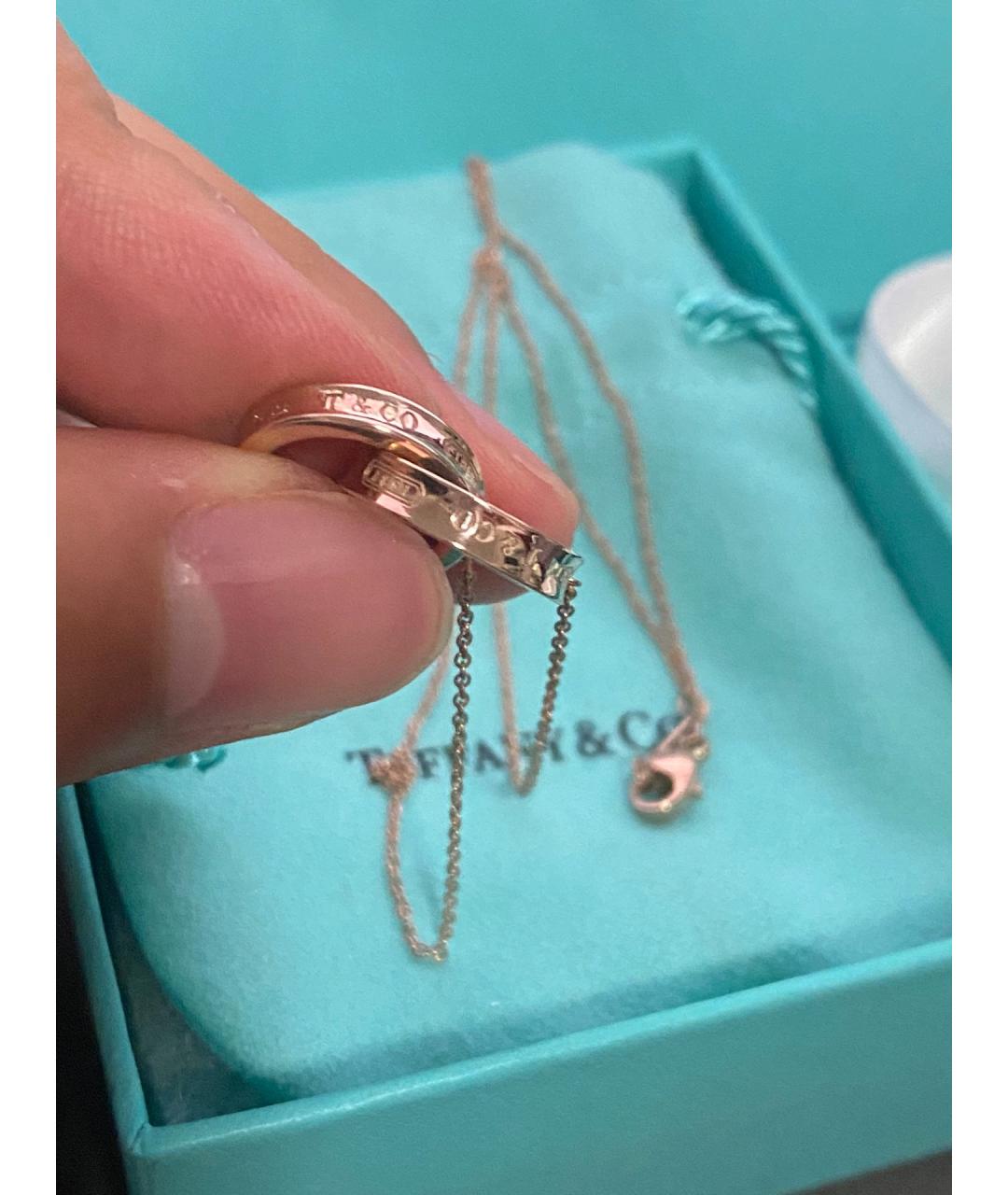 TIFFANY&CO Розовое колье из розового золота, фото 7