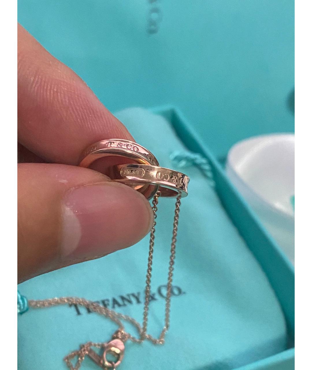 TIFFANY&CO Розовое колье из розового золота, фото 5