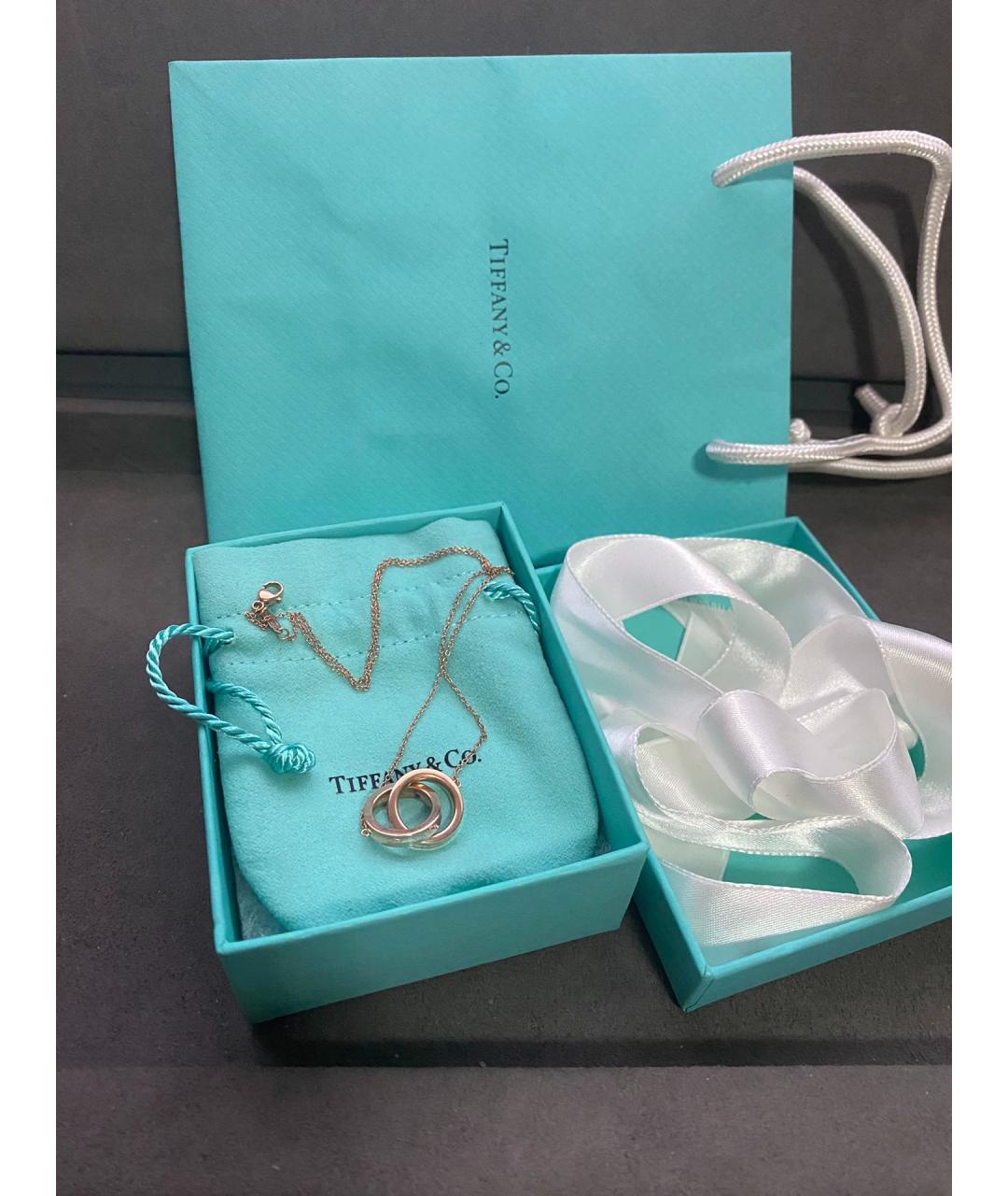 TIFFANY&CO Розовое колье из розового золота, фото 3