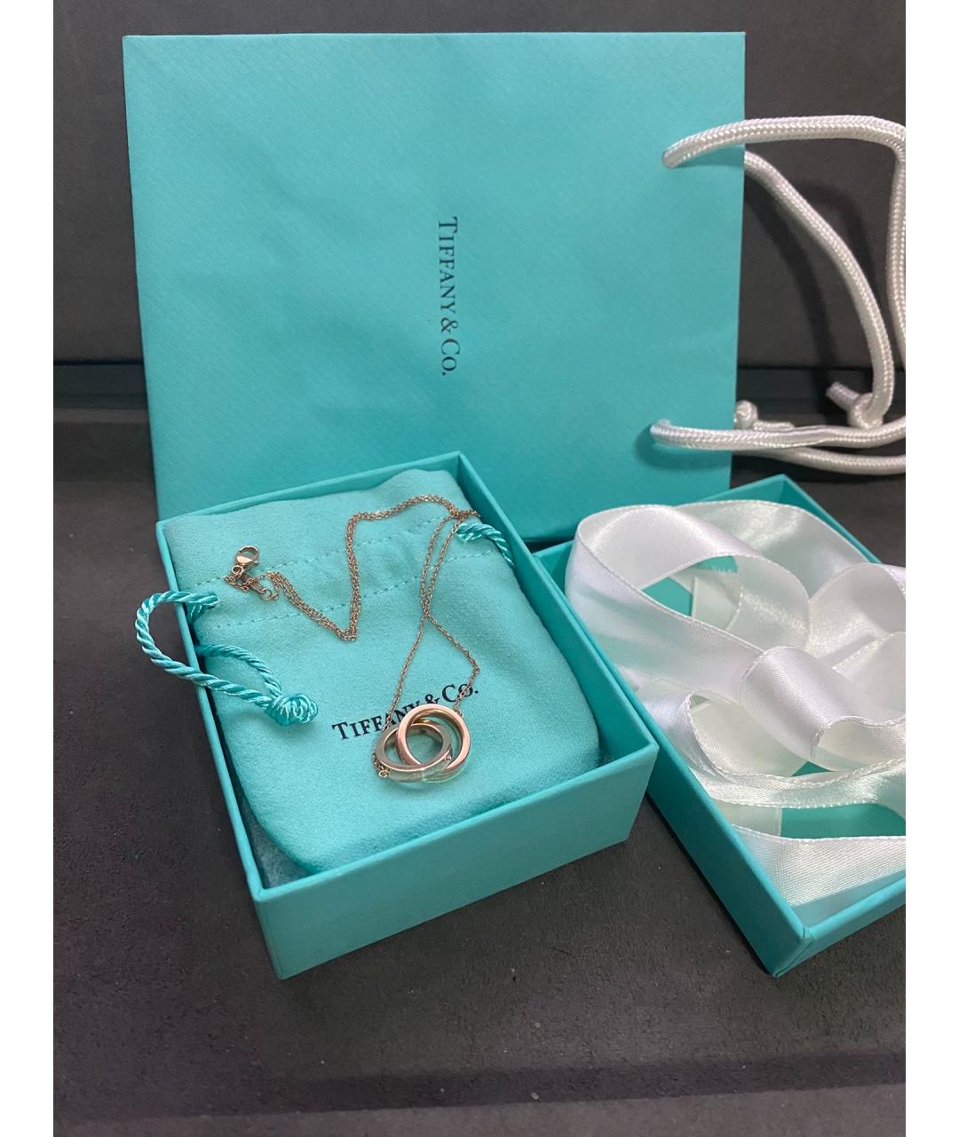 TIFFANY&CO Розовое колье из розового золота, фото 2