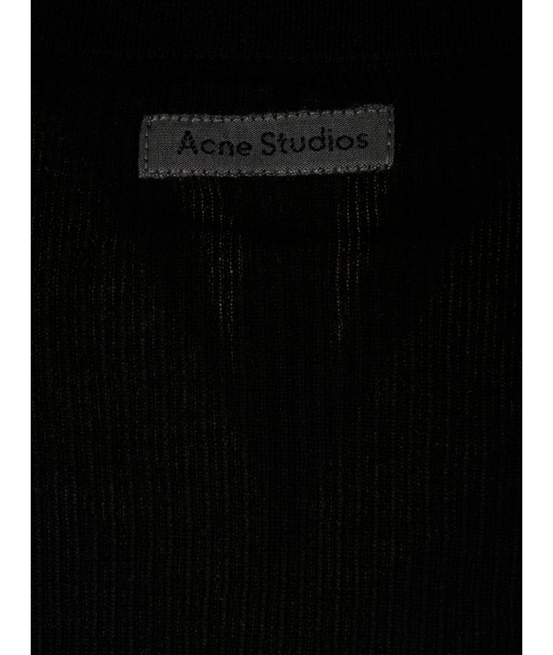 ACNE STUDIOS Черный кардиган, фото 3