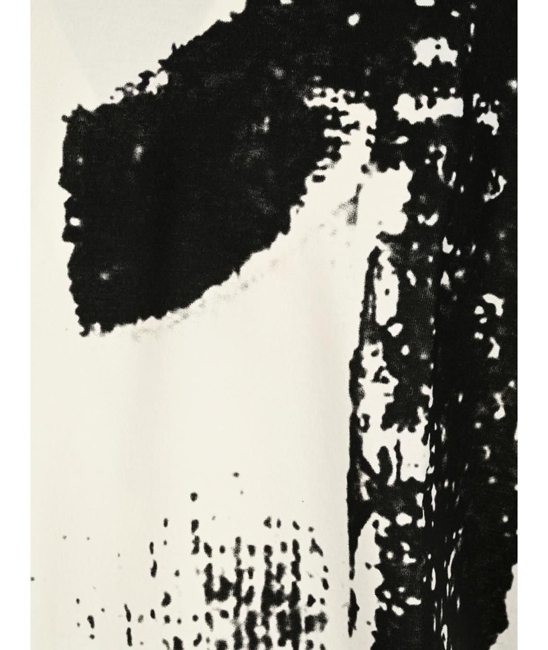 MAISON MARGIELA Белая хлопковая футболка, фото 5