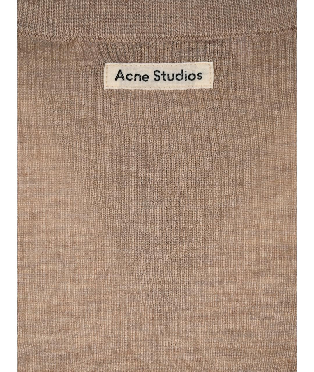 ACNE STUDIOS Бежевый кардиган, фото 3