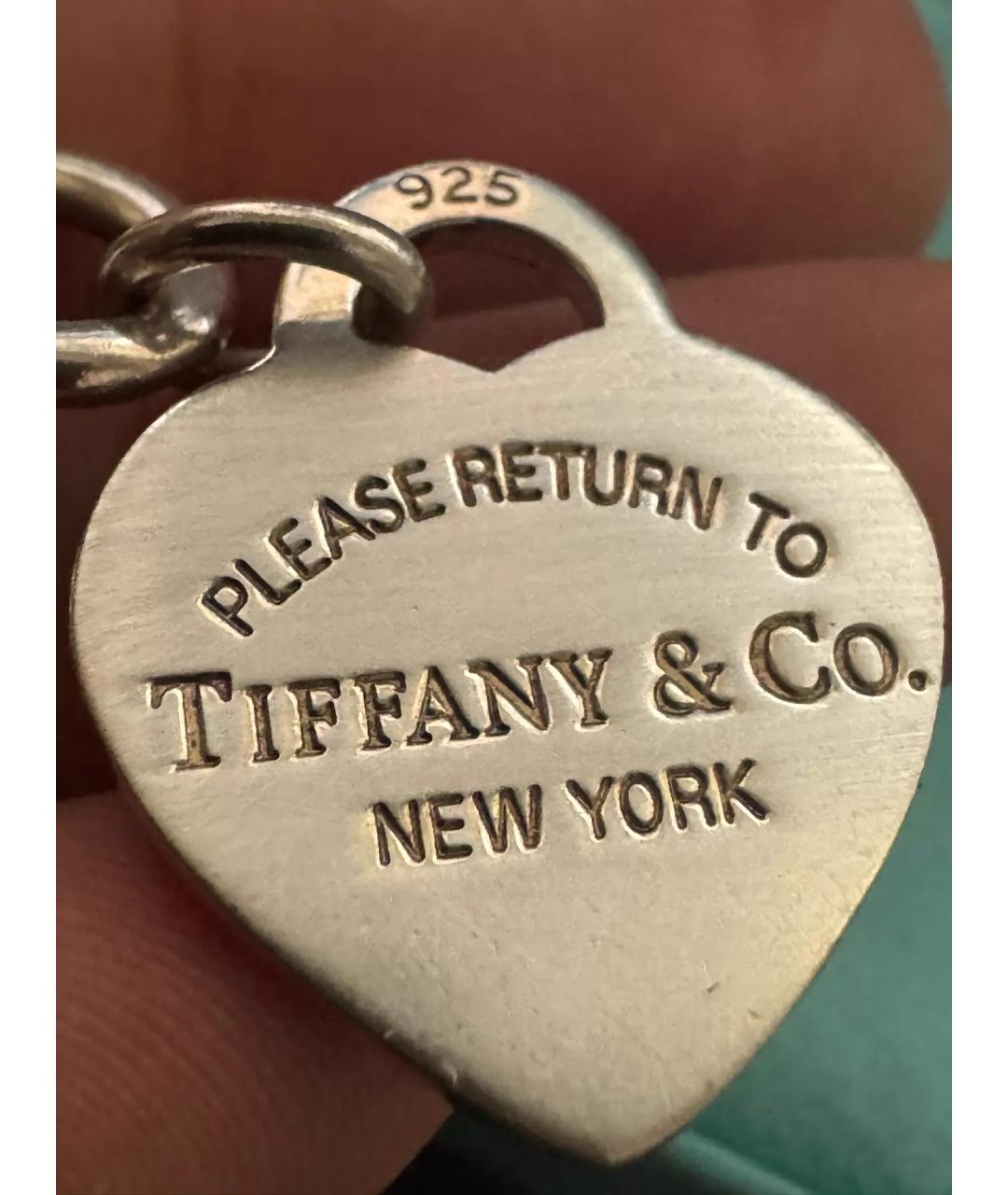 TIFFANY&CO Серебряный серебряный браслет, фото 7