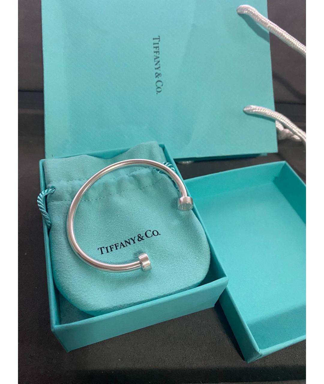 TIFFANY&CO Серебряный серебряный браслет, фото 7