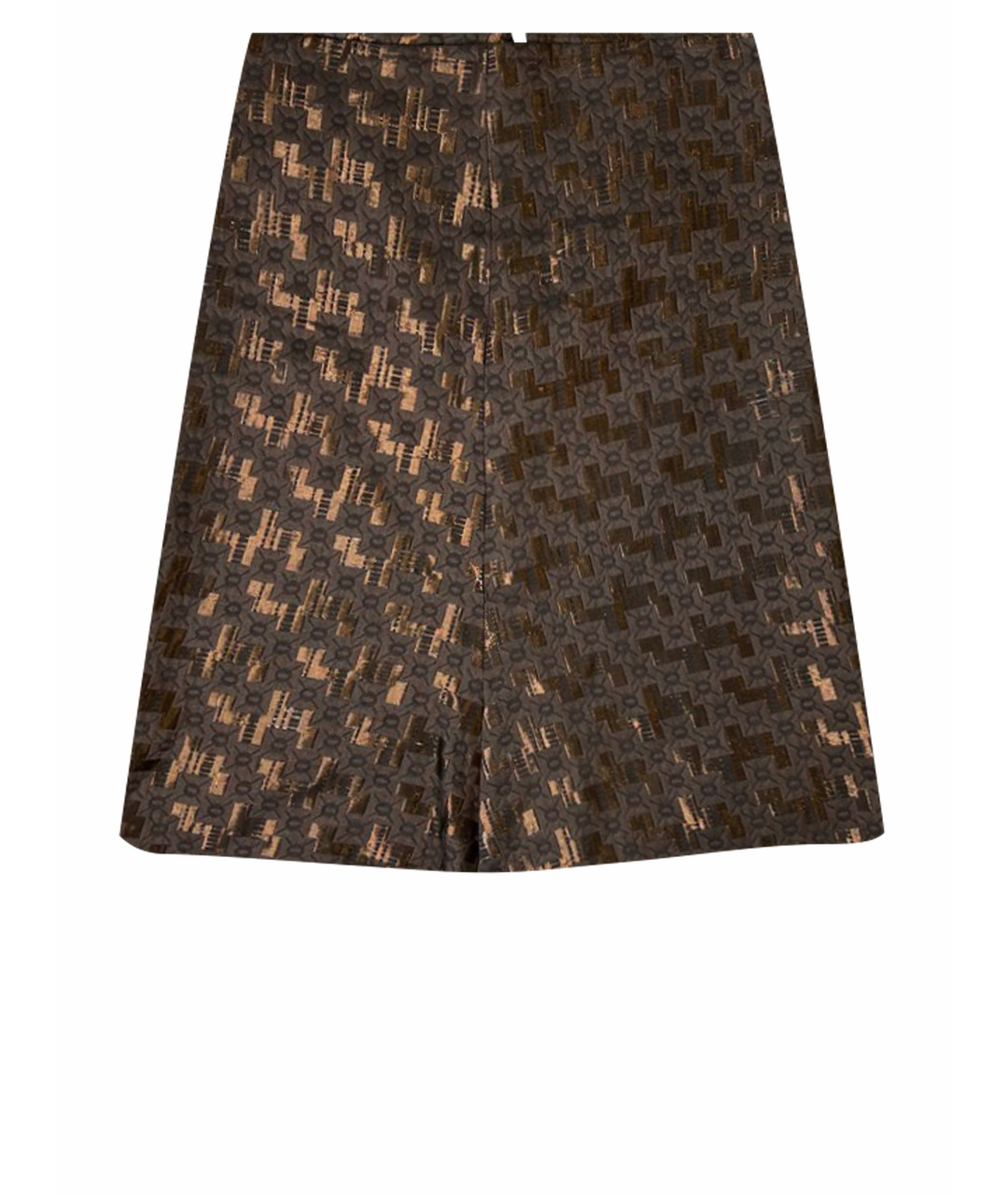 MARNI Коричневая юбка миди, фото 1