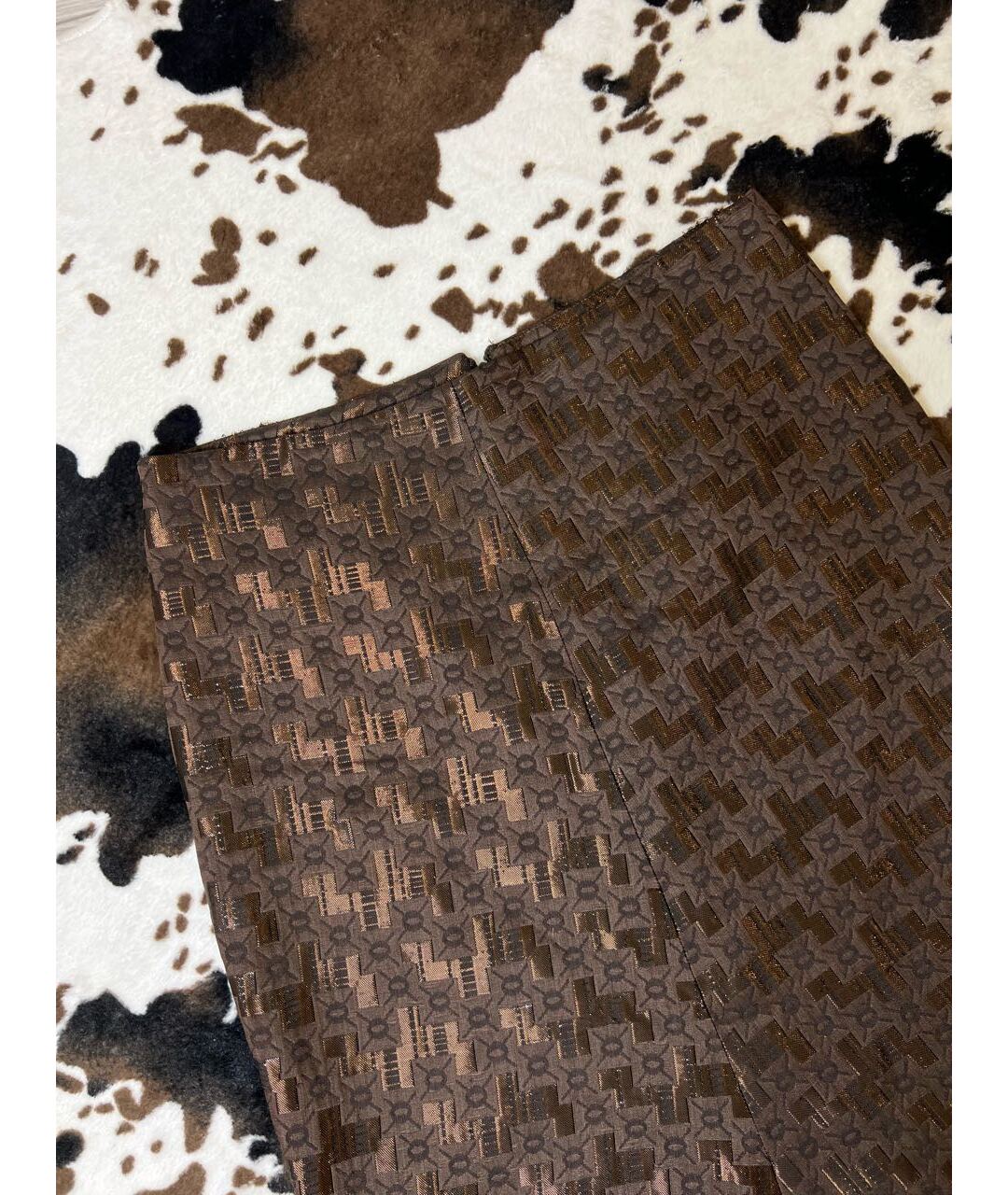 MARNI Коричневая юбка миди, фото 3