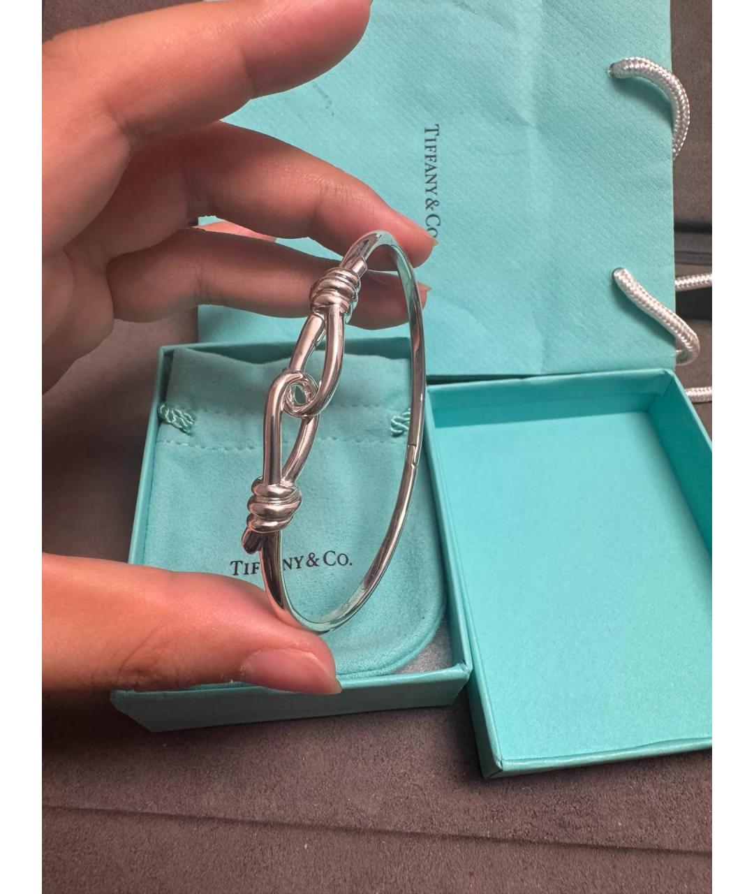 TIFFANY&CO Серебряный серебряный браслет, фото 3