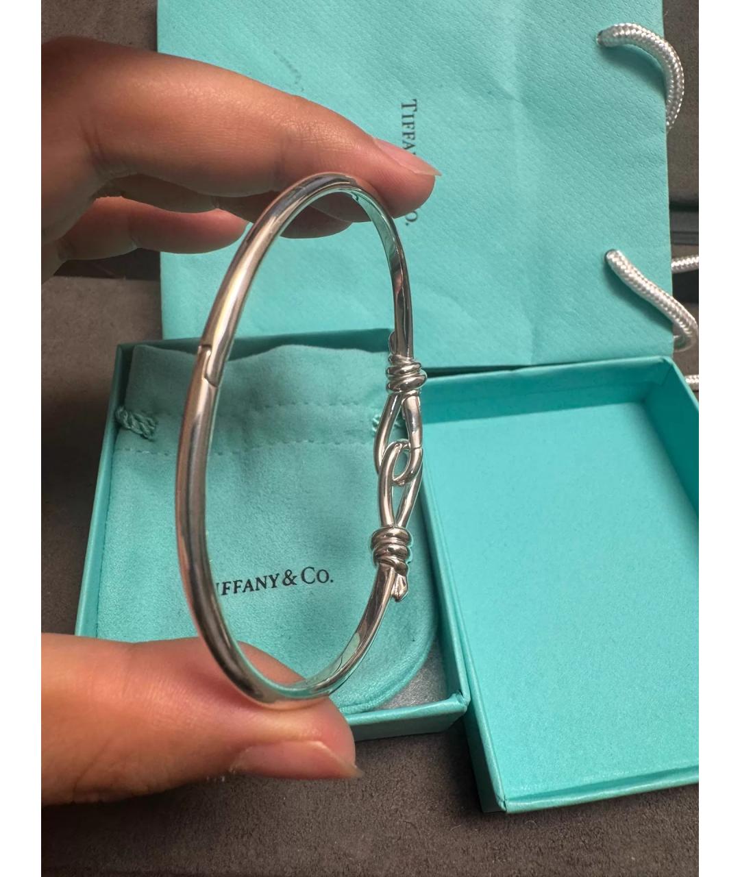 TIFFANY&CO Серебряный серебряный браслет, фото 5