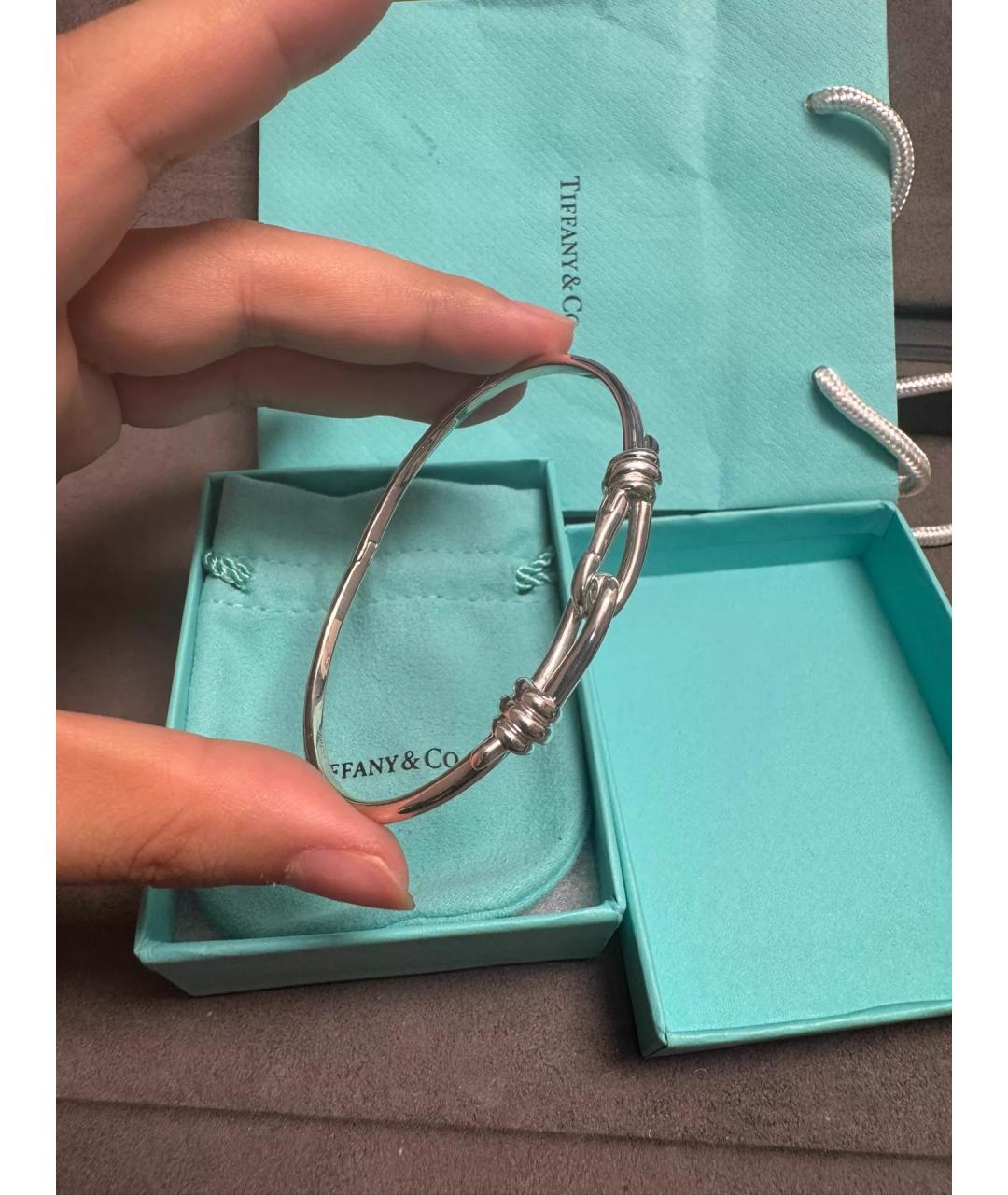 TIFFANY&CO Серебряный серебряный браслет, фото 2