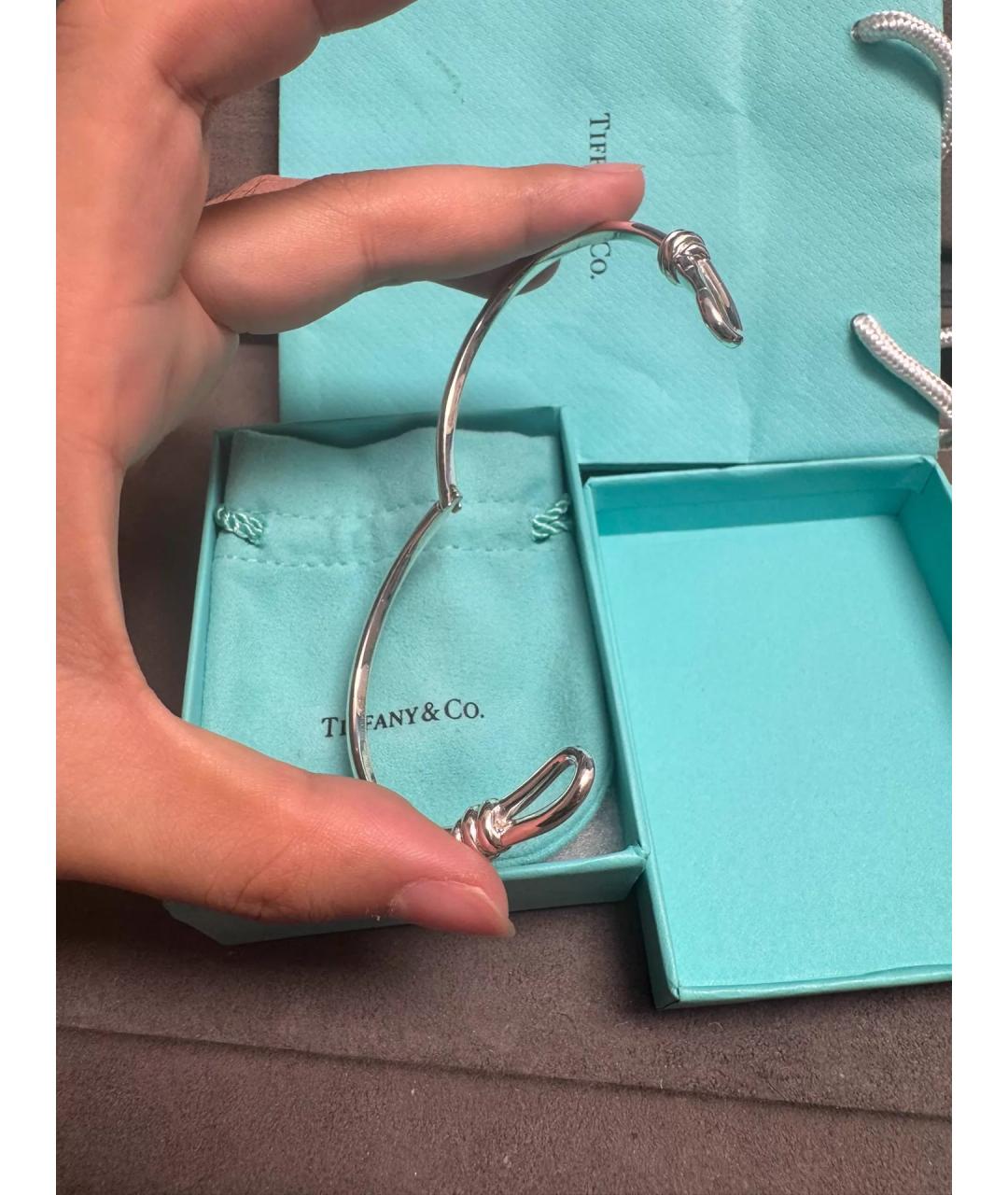TIFFANY&CO Серебряный серебряный браслет, фото 7
