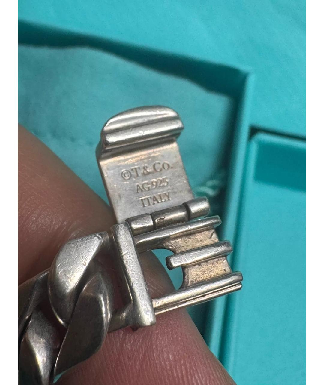 TIFFANY&CO Серебряный серебряный браслет, фото 6