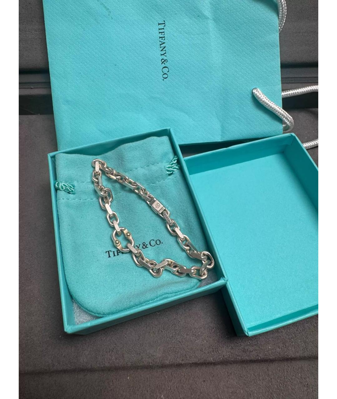 TIFFANY&CO Серебряный серебряный браслет, фото 10