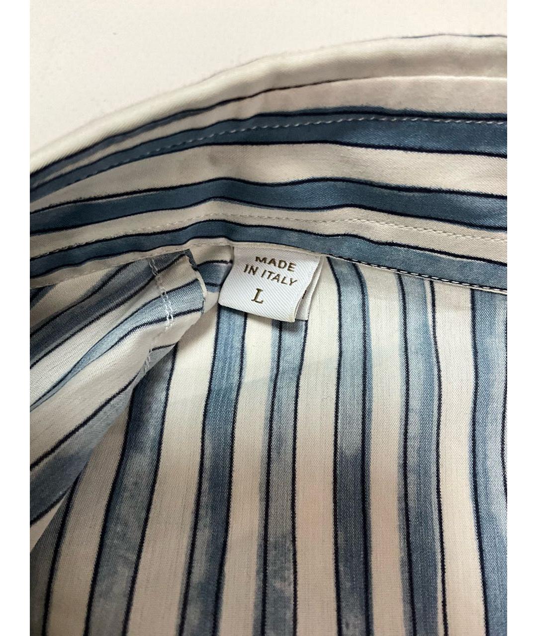 BRIONI Мульти хлопко-шелковая кэжуал рубашка, фото 5