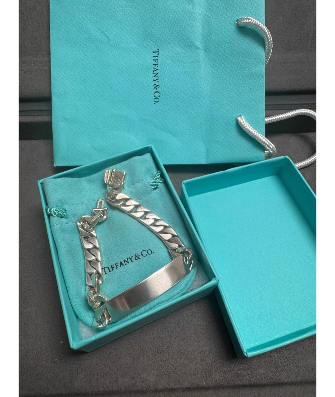 TIFFANY&CO Серебряный серебряный браслет, фото 10