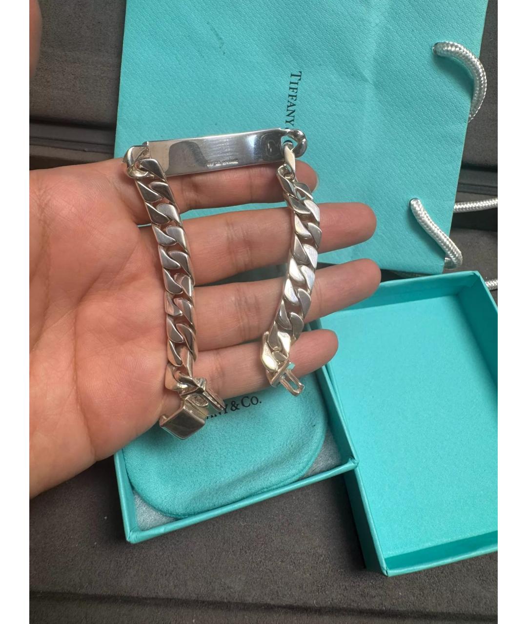 TIFFANY&CO Серебряный серебряный браслет, фото 5
