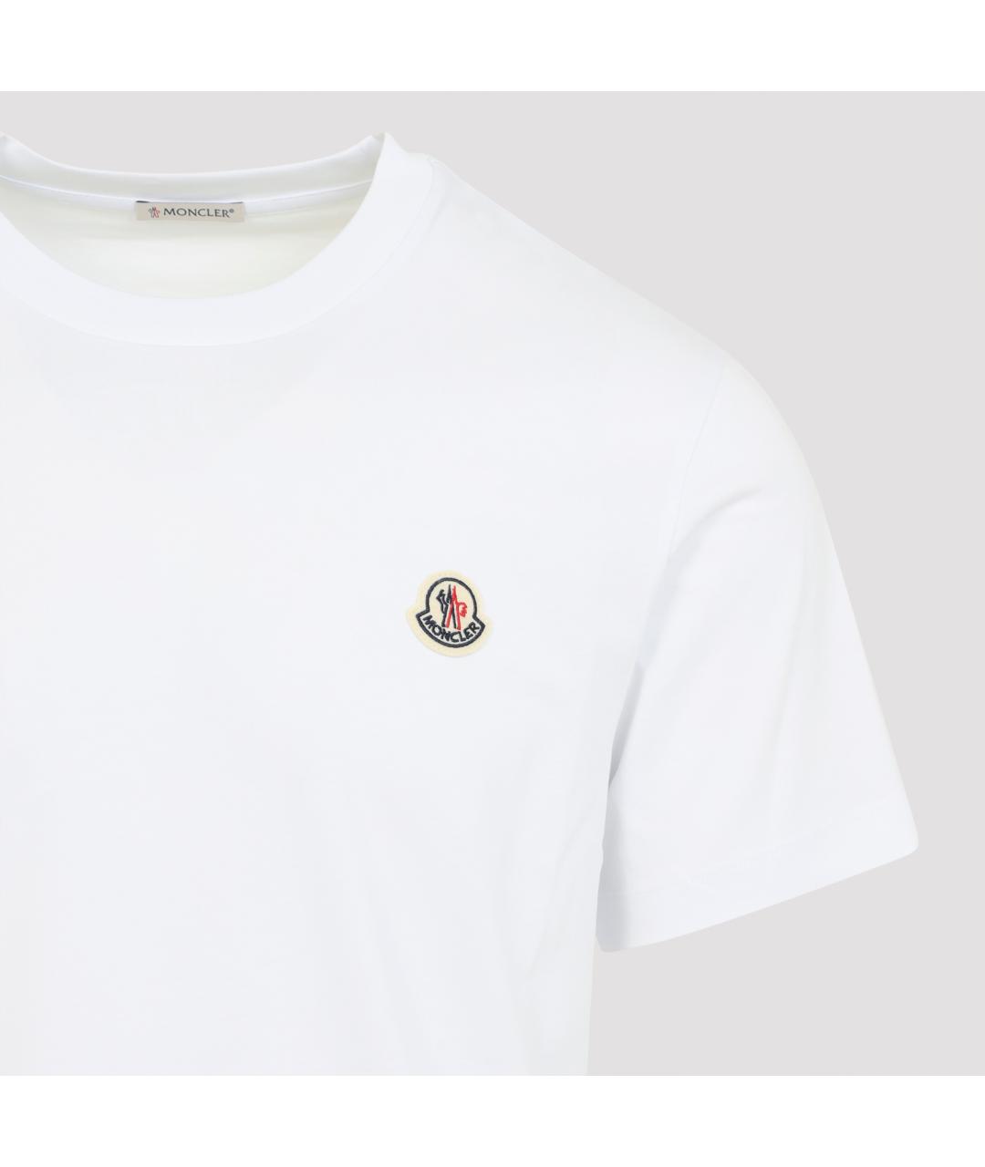 MONCLER Мульти хлопковая футболка, фото 6