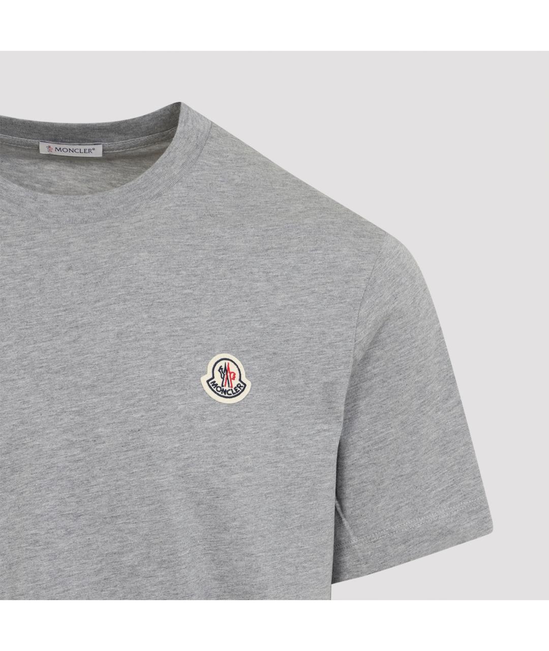 MONCLER Мульти хлопковая футболка, фото 5