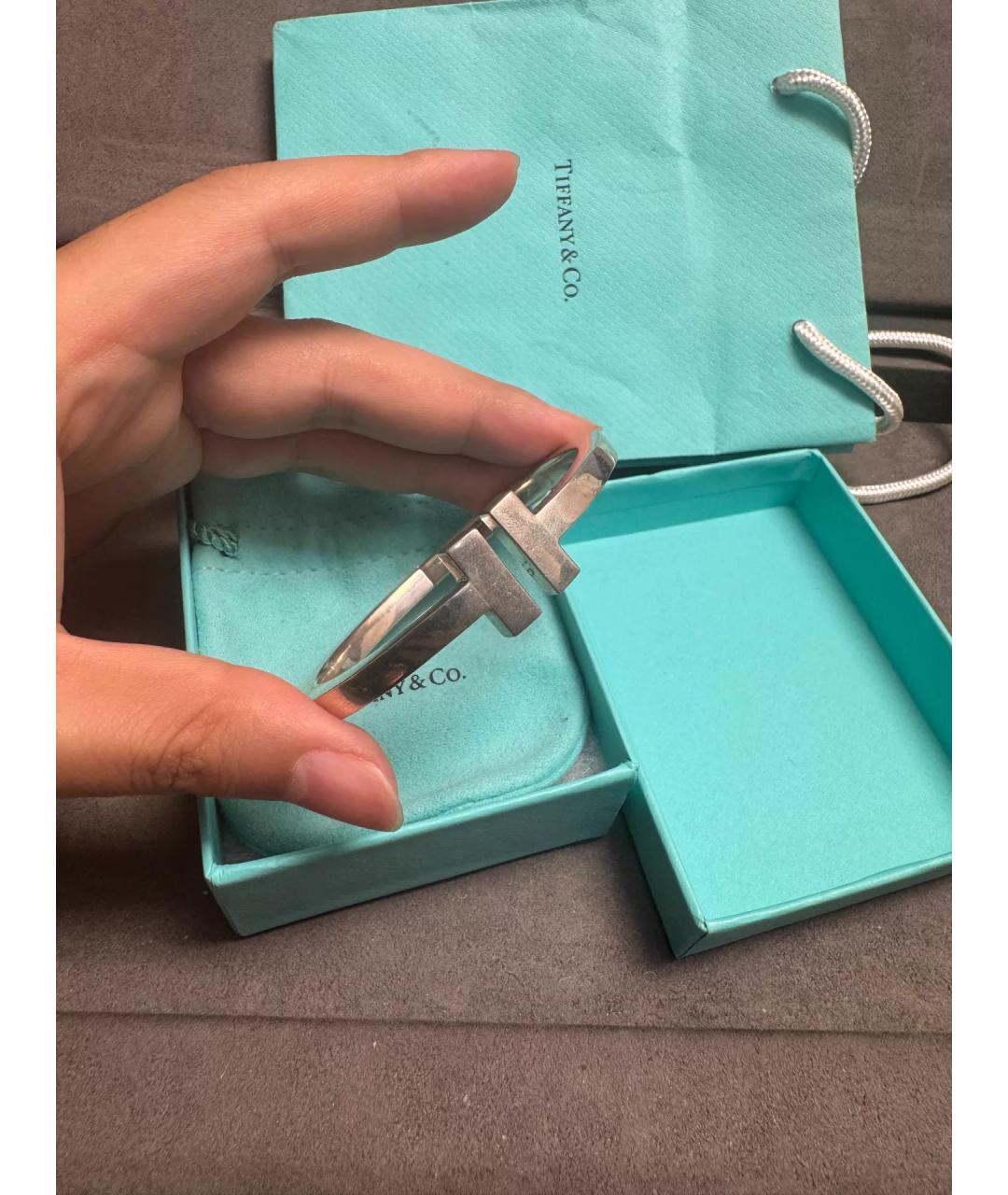 TIFFANY&CO Серебряный серебряный браслет, фото 7