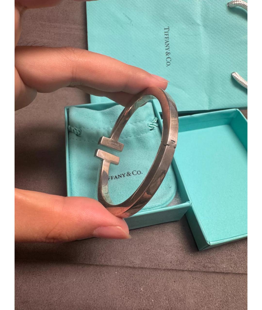 TIFFANY&CO Серебряный серебряный браслет, фото 4
