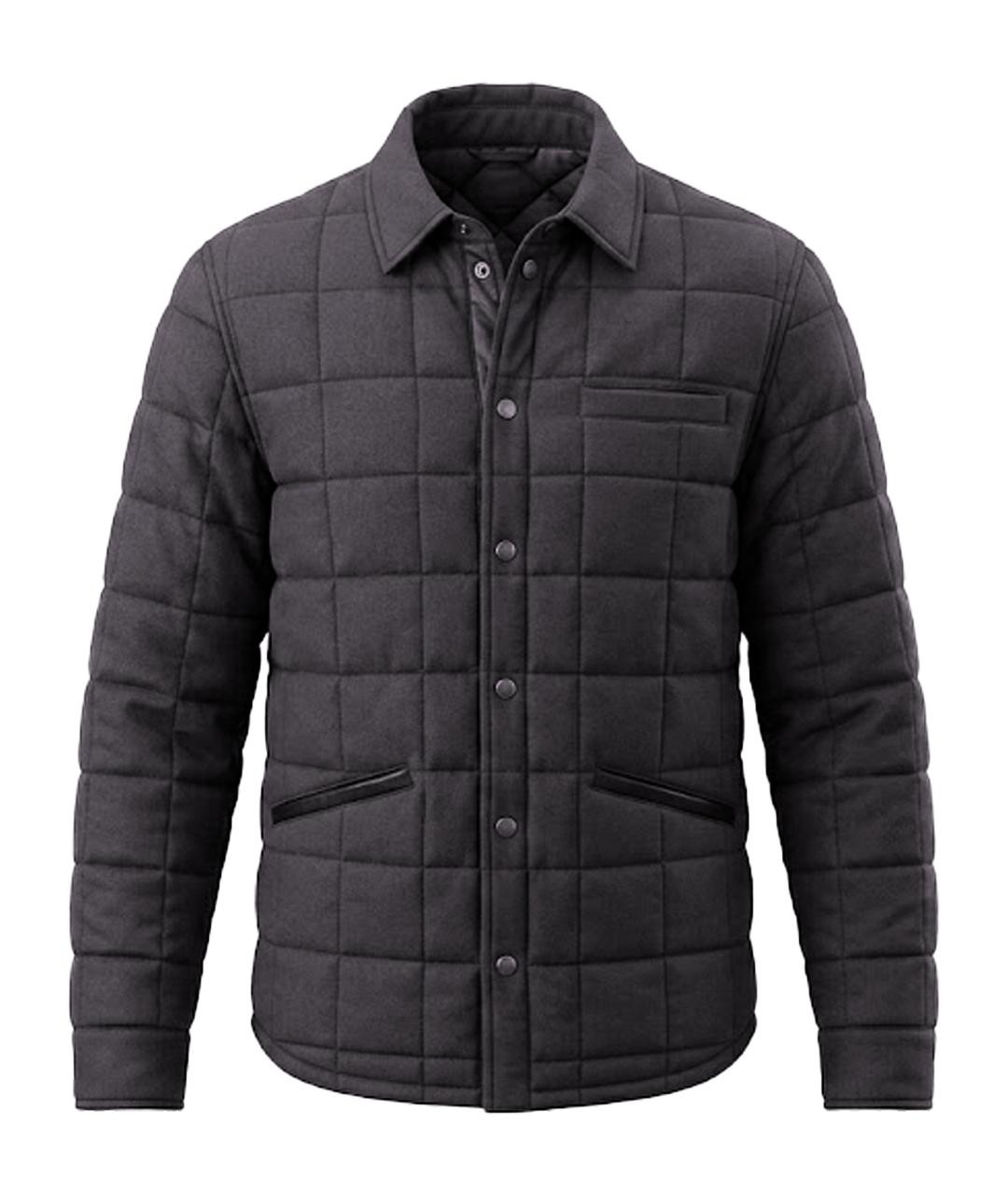 A.P.C. Темно-синяя полиэстеровая куртка, фото 1