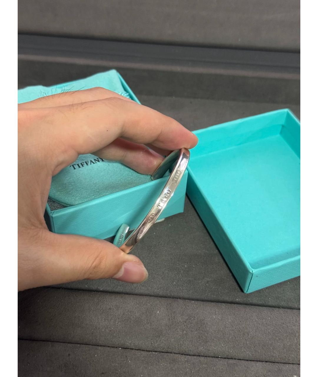 TIFFANY&CO Серебряный серебряный браслет, фото 8