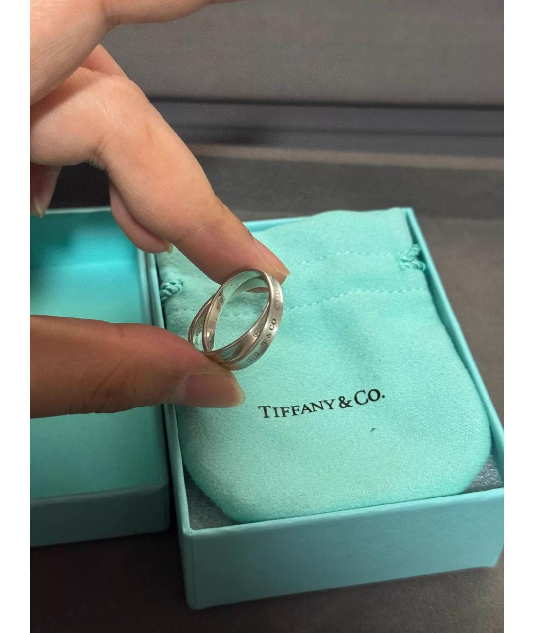 TIFFANY&CO Серебряное серебряное кольцо, фото 4