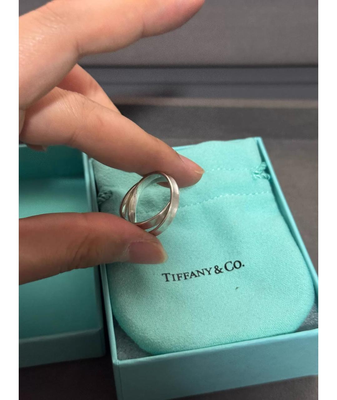 TIFFANY&CO Серебряное серебряное кольцо, фото 6
