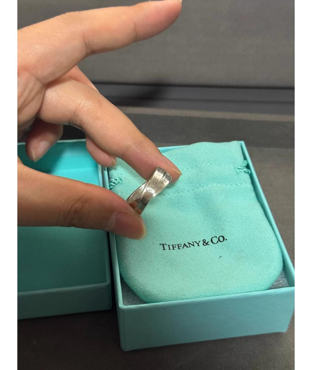 TIFFANY&CO Серебряное серебряное кольцо, фото 3