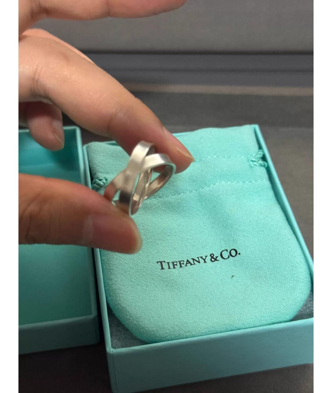 TIFFANY&CO Серебряное серебряное кольцо, фото 7