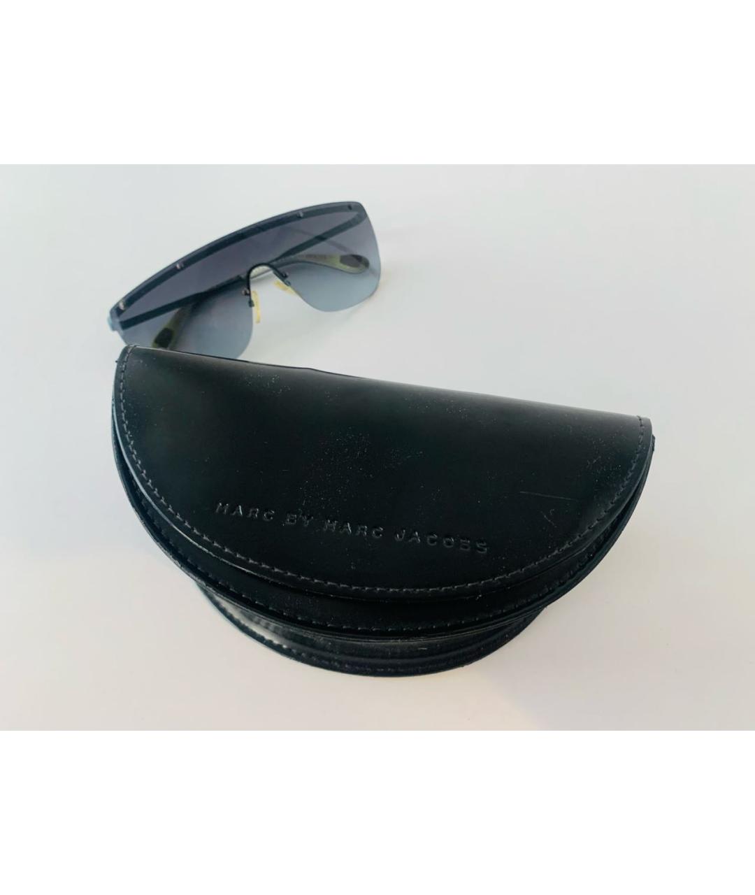 MARC BY MARC JACOBS Темно-синие пластиковые солнцезащитные очки, фото 4