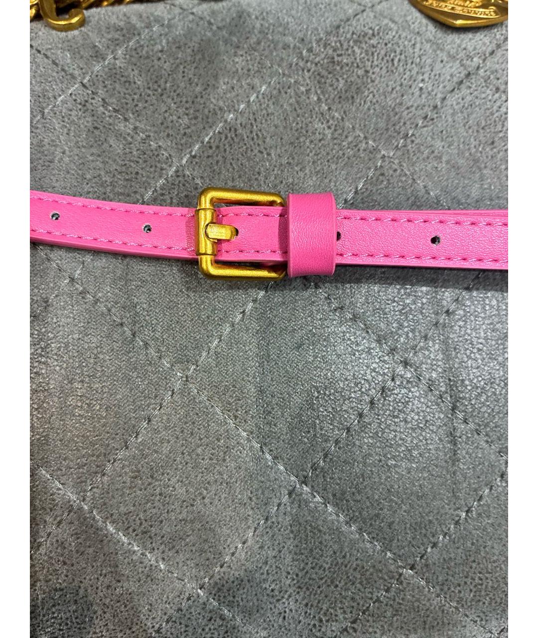 JUICY COUTURE Розовый ремень из искусственной кожи, фото 2