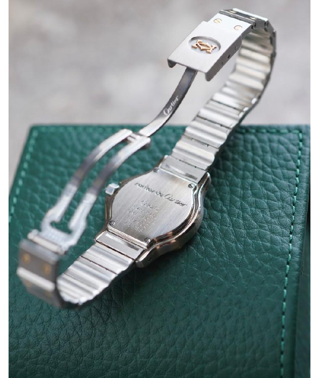 CARTIER Белые часы, фото 2