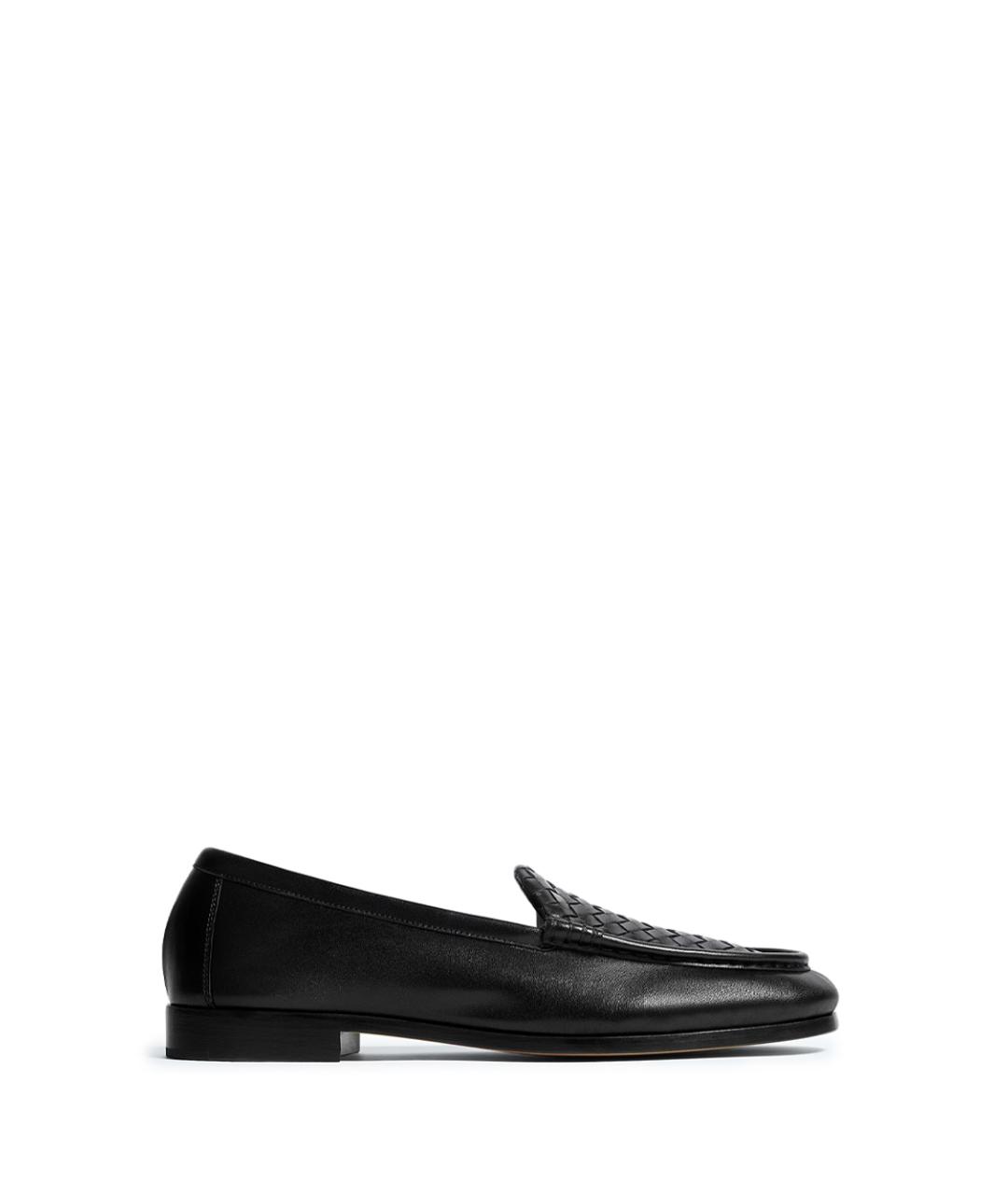BOTTEGA VENETA Черные лоферы, фото 1
