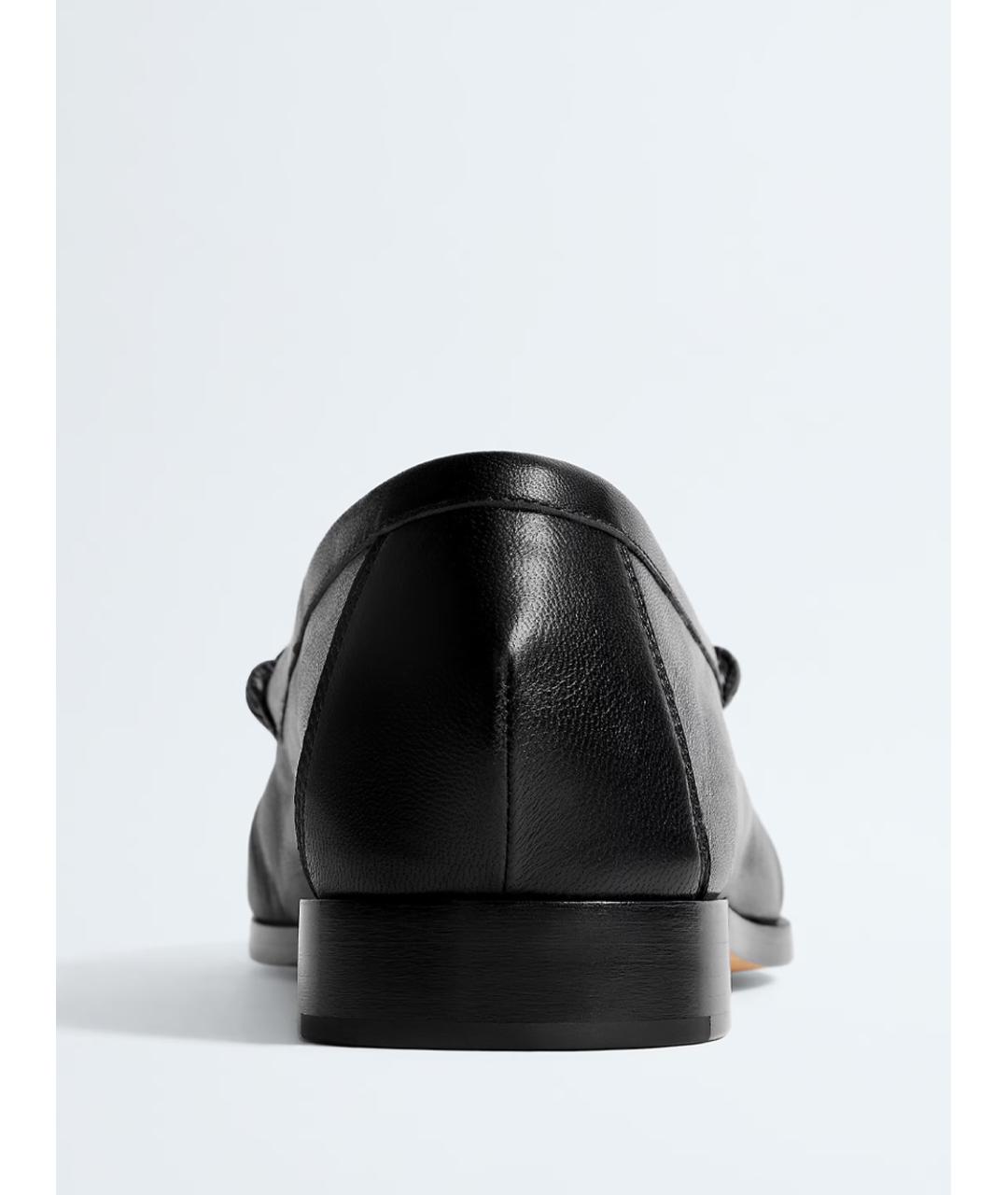 BOTTEGA VENETA Черные лоферы, фото 4