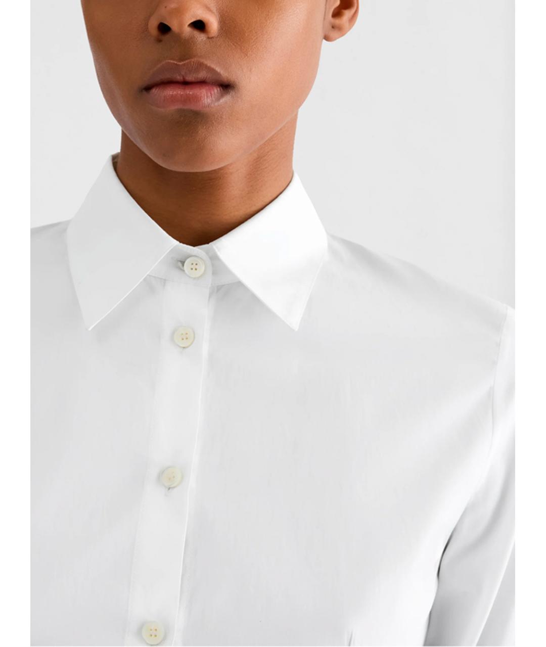 JIL SANDER Черная хлопковая рубашка, фото 5