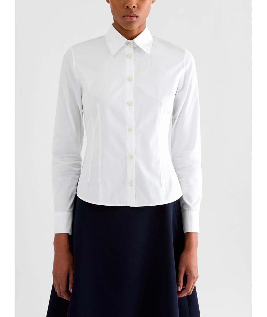 JIL SANDER Черная хлопковая рубашка, фото 3