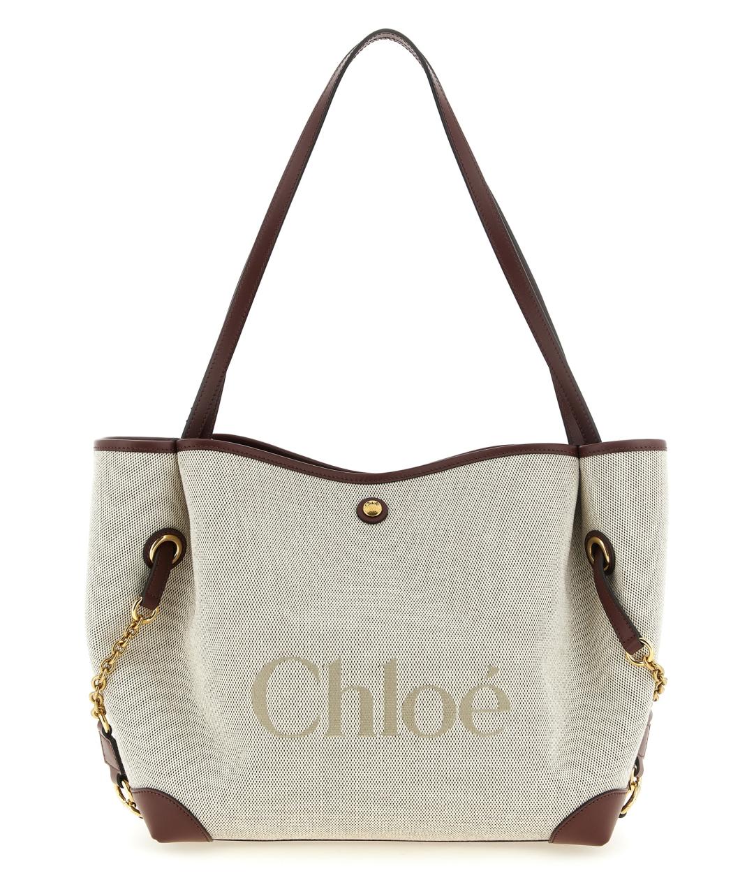 CHLOE Хлопковая сумка тоут, фото 1