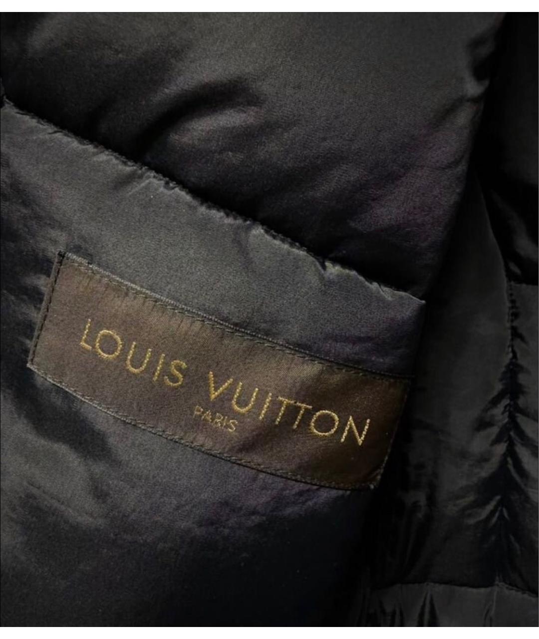 LOUIS VUITTON Черный полиамидовый жилет, фото 4