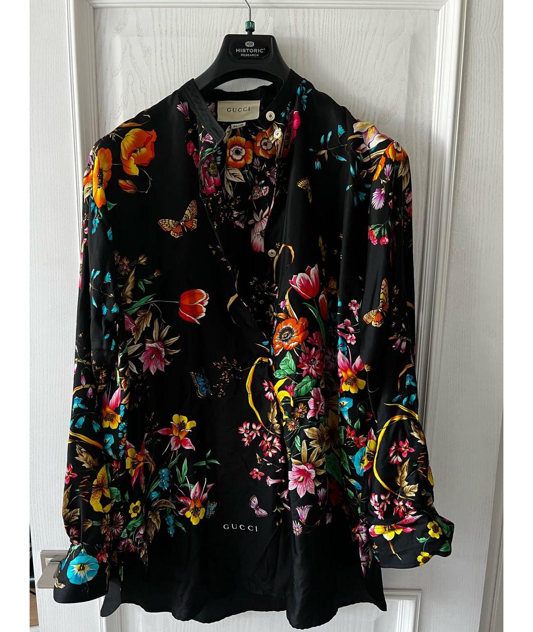 GUCCI Мульти шелковый костюм с брюками, фото 7