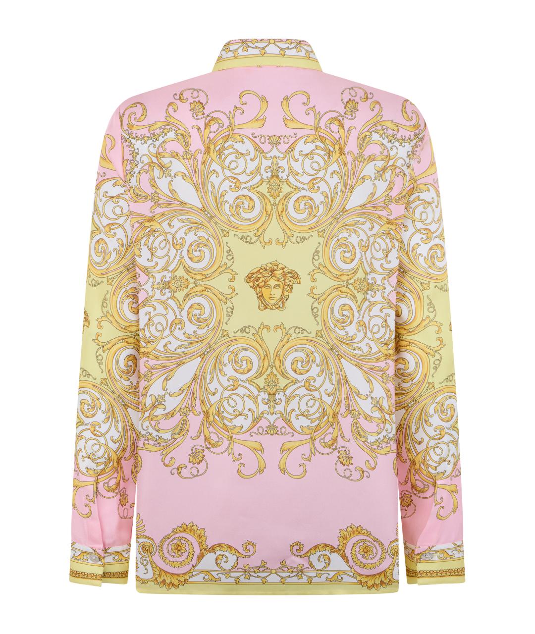 VERSACE Мульти шелковая рубашка, фото 2