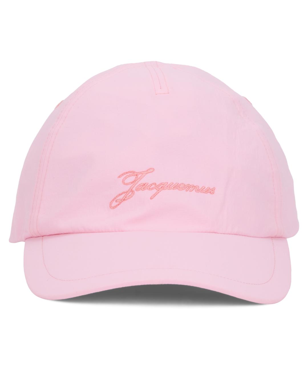 JACQUEMUS Розовая кепка, фото 2