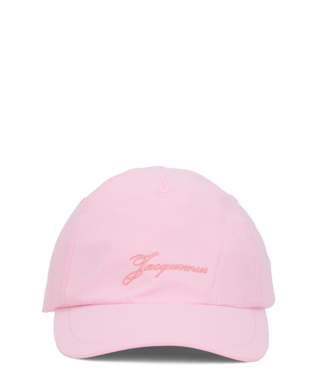 JACQUEMUS Розовая кепка, фото 1