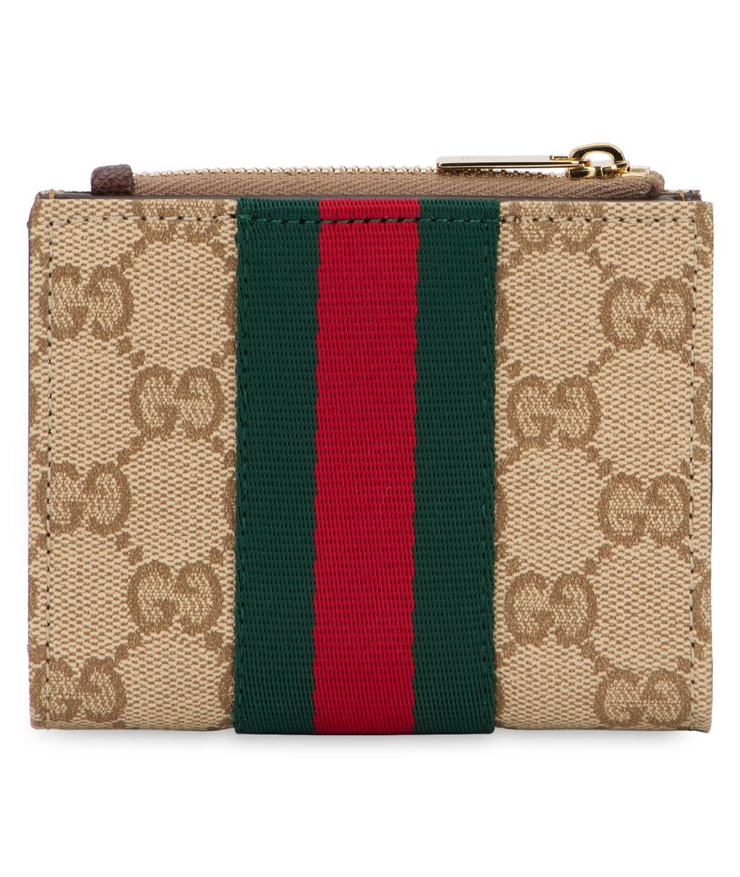GUCCI Бежевый кошелек, фото 3